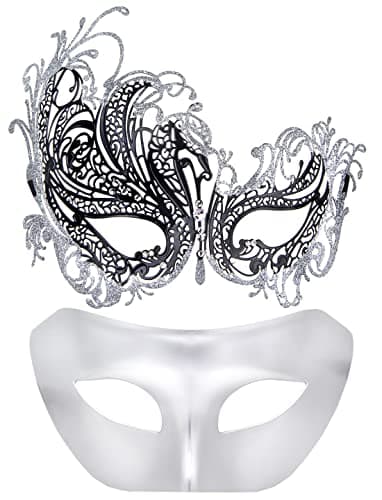 Couple Venetian Masquerade Mask