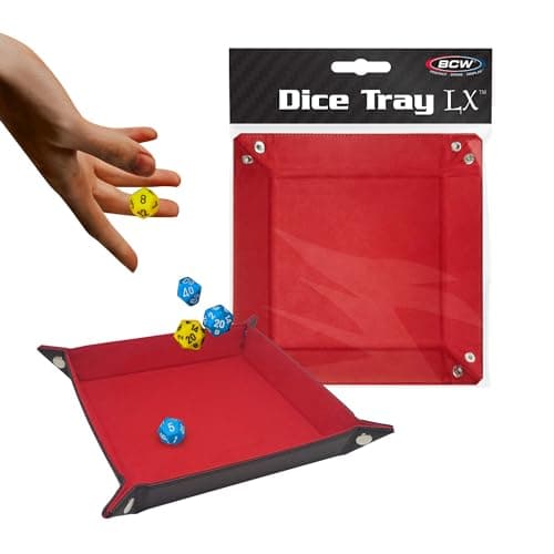 BCW Green 7x7 Inch Dice Tray for Dungeons and Dragons