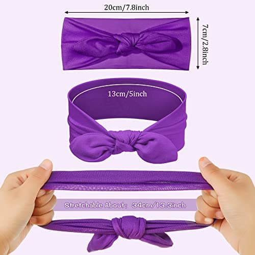 Giegxin 12 Pack Colorful Polyester Cloth Headbands for Girls
| Giegxin Removable Rabbit Ear Bow Hairbands for Girls
| Giegxin 12 Colors Polyester Cloth Headbands for Girls