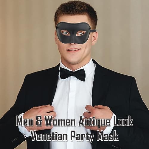 Antique Look Masquerade Mask for Men Halloween & Events