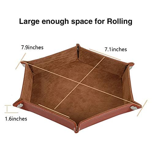 Folding Dice Tray Set for RPG DND Table Games