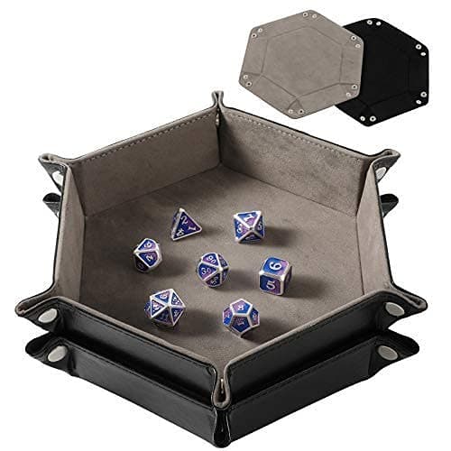 Portable Folding Dice Tray Set for RPG and Tabletop Gamers