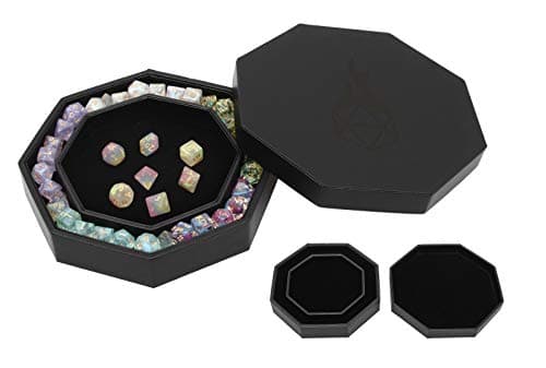 Forged Dice Co. Dice Arena Rolling Tray & Storage for Any Dice Game, D&D & RPG