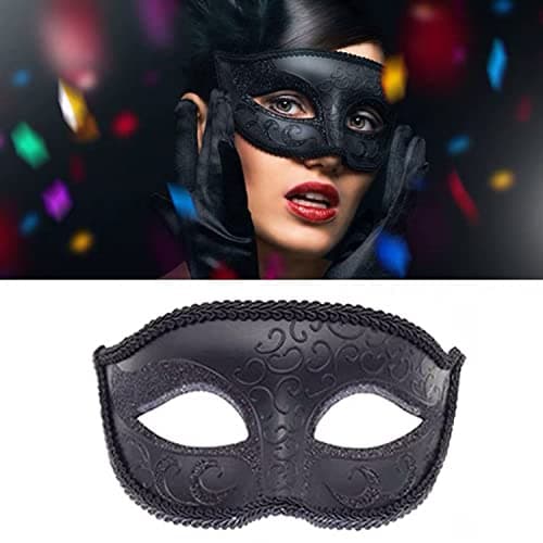 Couple Masquerade Masks for Venetian Party, Christmas Festival