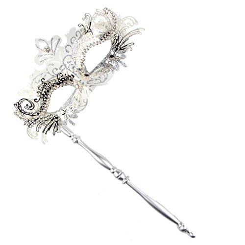 IETANG Gorgeous Venetian Masquerade Masks for Couples Party Costumes Accessory