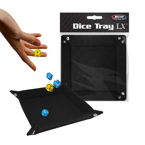 BCW Green 7x7 Inch Dice Tray for Dungeons and Dragons