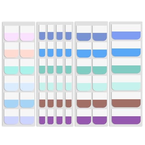 Joyberg 660P Reusable Colorful Tabs for Notebooks and Binders