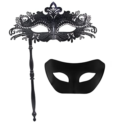 Couple Venetian Masquerade Mask
