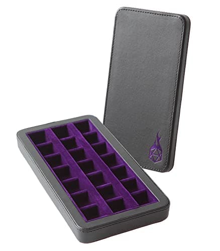 Forged Dice Co. Reliquary Divided Dice Case with Dice Tray for Polyhedral Dice Sets