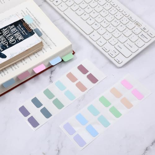 240pcs 1 inch Sticky Annotation Tabs for Books and Files