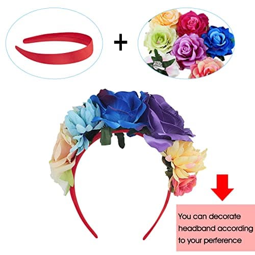 Duufin 30 Pieces Satin Headbands for Women and Girls