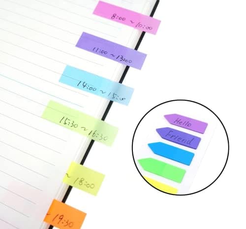 560PCS Index Tabs & Flags for Books, Pages, and Notes