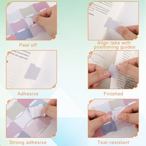 Premium Sticky Tabs and Notes for Planners (Morandi)