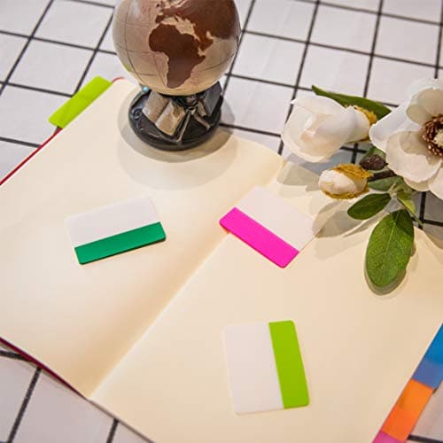 KICNIC 960-Piece 2" Colored Sticky Tabs for Binders, Books & Notebooks