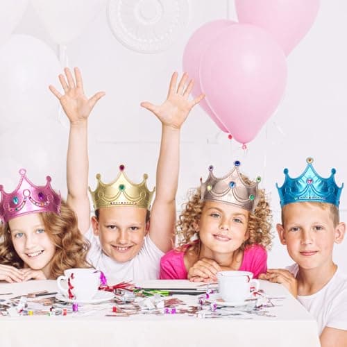 Foam Princess Crowns and Tiaras for Birthday Party Favors