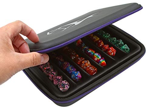 Forged Dice Co. Dice Storage & Display Case - Holds 42 Dice - DND, D&D