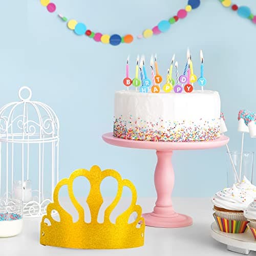 Sparkle Paper Crowns for Kids Classroom Birthday Party Supplies