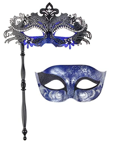 Couple Venetian Masquerade Mask