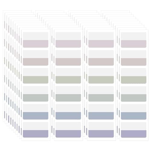 Bible Annotation Tabs - 240Pcs 6 Color Sticky Labels for Notebooks, Planners, File Folders