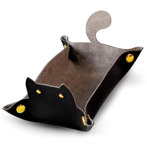 Sage’s Portal Enchanted Cat Dice Tray - Black (DND, D&D)