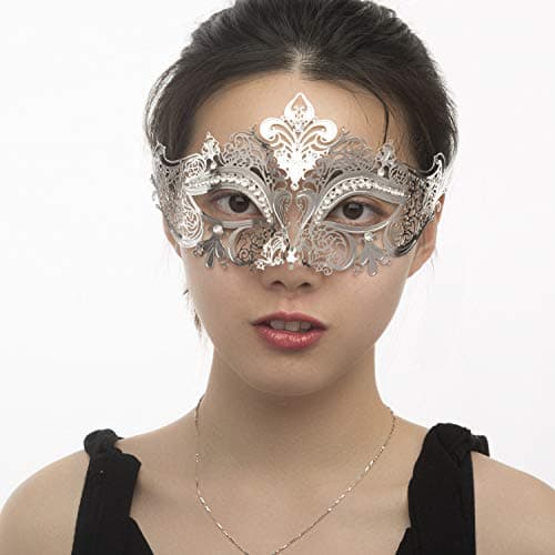 Couples Venetian Masquerade Mask Set for Women and Men