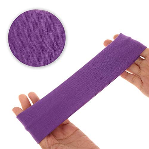 DERAYEE Women's Yoga Hair Bands, 12 Colors Soft Elastic Workout Headbands