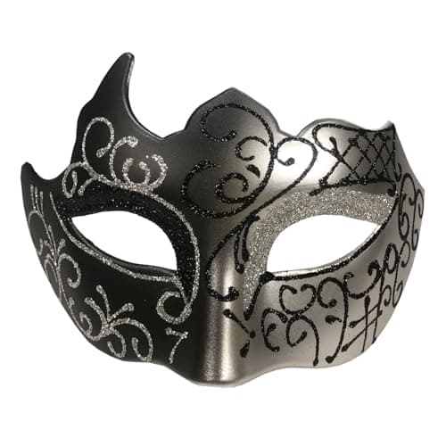 Masquerade Mask Set for Women Couples Venetian Mardi Gras Halloween