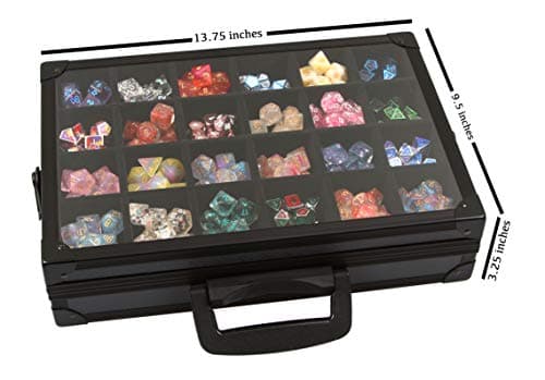 Forged Dice Co. Dice Display & Rolling Tray - Holds 480 Polyhedral Dice Sets