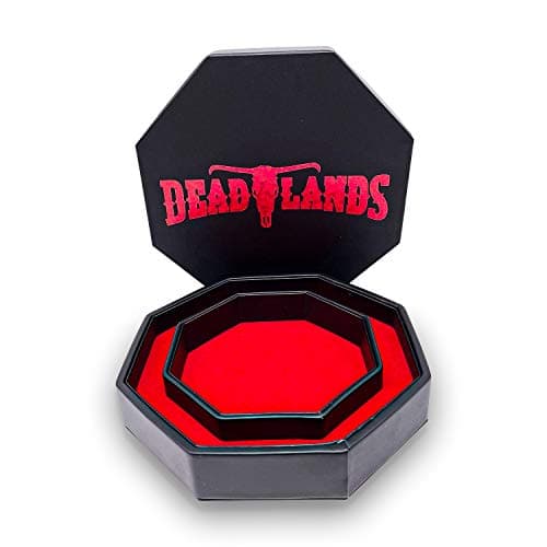 Norse Foundry Purple Dragon 8" Octagon D&D Dice Tray - Storage Lid Included