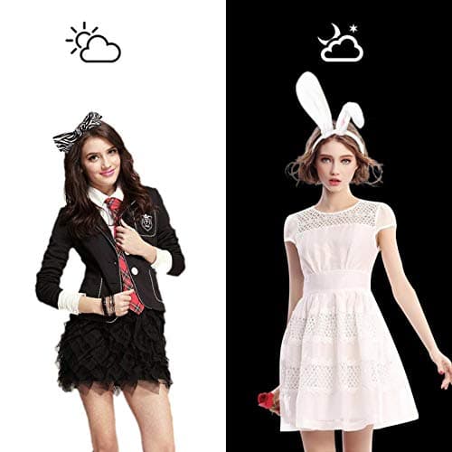 Pure White Satin Headbands for Women and Girls
