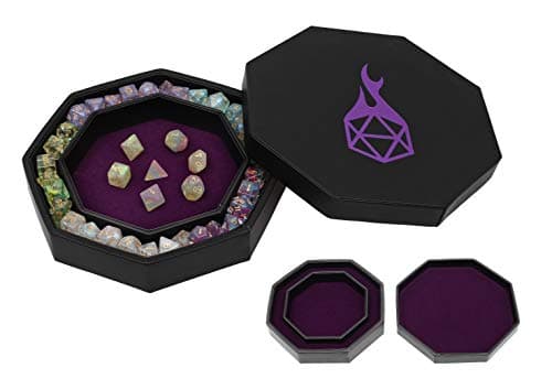 Forged Dice Co. Dice Arena Rolling Tray & Storage for Any Dice Game, D&D & RPG