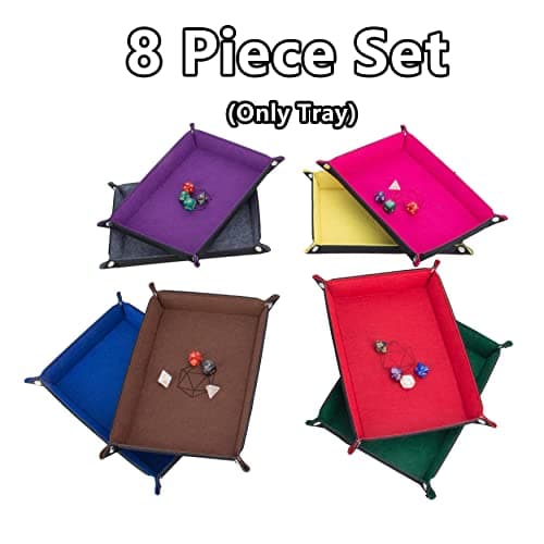 KISLANE Folding Dice Tray for DND, RPG, MTG & More