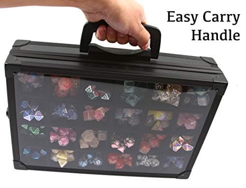 Forged Dice Co. Dice Display & Rolling Tray - Holds 480 Polyhedral Dice Sets