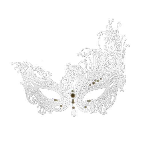 Thmyo 2 Pack Masquerade Mask for Venetian Carnival and Mardi Gras Ball