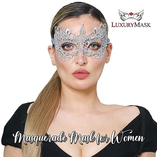 Matching Luxury Mask Set - Men & Women's Sexy Masquerade Mask for Parties