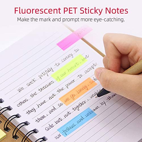 560PCS Index Tabs & Flags for Books, Pages, and Notes