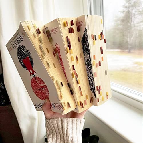 1200 Sheet Sticky Tabs for Books - Adhesive Translucent Writable Tabs for Categorizing