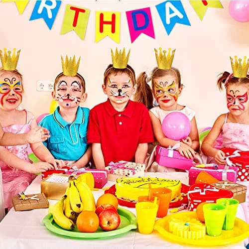 Crown Hats for Kids' Gold Party and Celebration