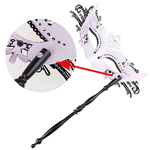 Couple's Venetian Masquerade Masks Accessory