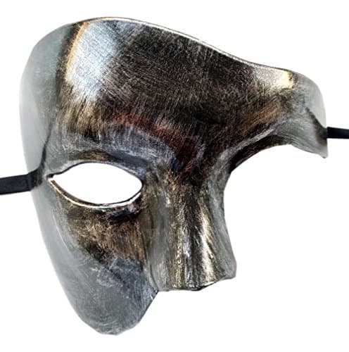 Coolwife Phantom of the Opera One-Eyed Masquerade Mask Costumes