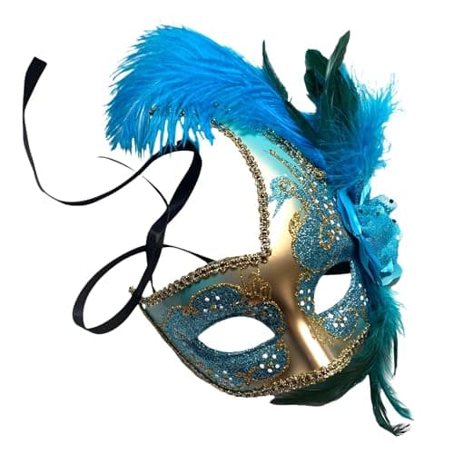 MasqStudio Brocade Lace Masquerade Mask for Mardi Gras & Parties