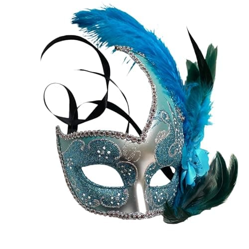 MasqStudio Brocade Lace Masquerade Mask for Mardi Gras & Parties