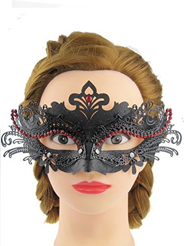 Coddsmz Couple Roman Metal Mask for Halloween Costaumes