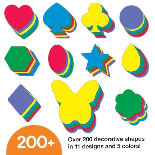 264pcs US-Made JEWEL Colored Card Stock DIY Party Crown Kit
