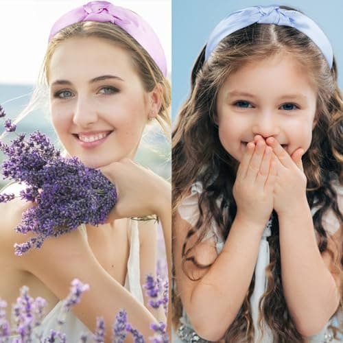 Women & Girls Stylish 5PCS Knotted Headbands