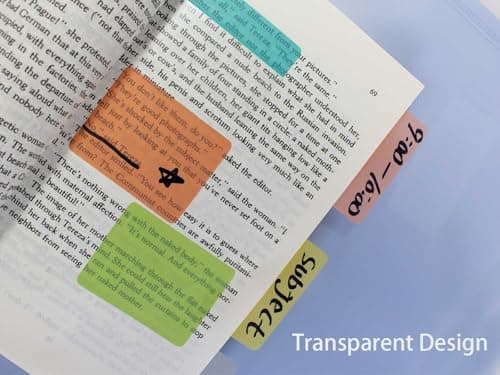 ELII Writable and Repositionable Colored Book Tabs (Pastel)
