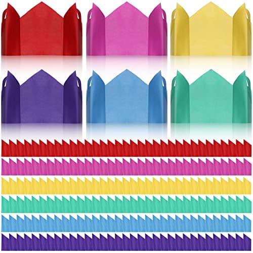 Fainne Tissue Paper Crowns Christmas Crackers for Family DIY Crafts