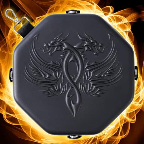 Twin Dragon Dice Tray - Perfect for D&D and RPG - Protect Your Dice