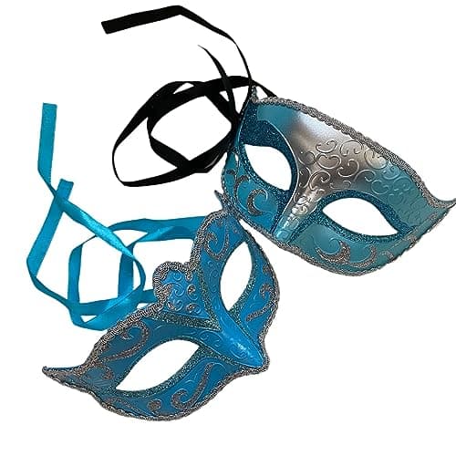 MasqStudio Couples Masquerade Ball Mask for Cosplay & Mardi Gras Prom