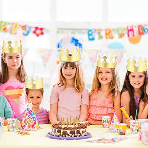 Party Crowns for Birthday and Baby Shower